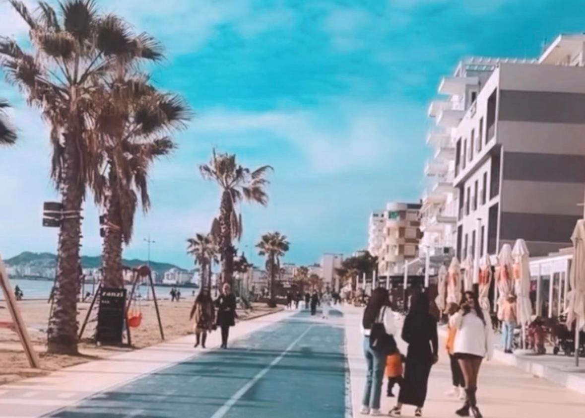 Durres Strand Direkt Am Meer מראה חיצוני תמונה